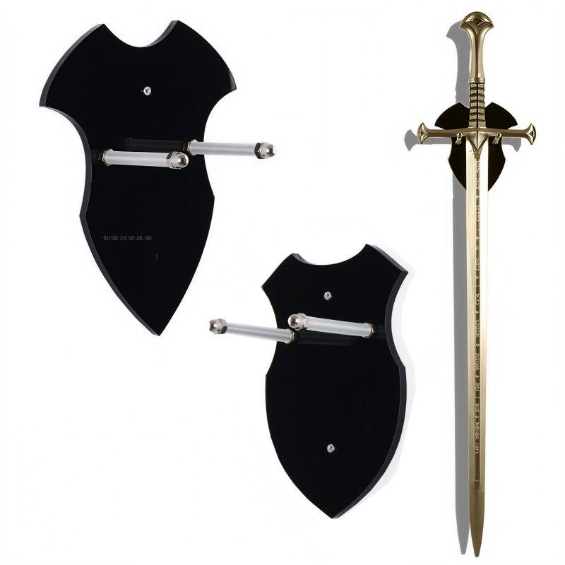 亚克力剑壁挂支架匕首斧钥匙挂墙展示架刀片无剑墙壁挂钩收纳展架,橡塑材料及制品,亚克力/有机玻璃,淘宝优惠券,粉丝福利购,淘宝优惠卷