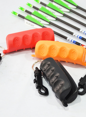 弓箭射箭拔箭胶复合反曲弓橡胶拔箭器手套工具 韩国ksl拔箭器黑色