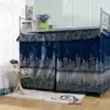 Dormitory bed curtain Physical shading Upper bunk bed room lower bunk Female block light breathable small fresh student bed curtain Upper and lower bed