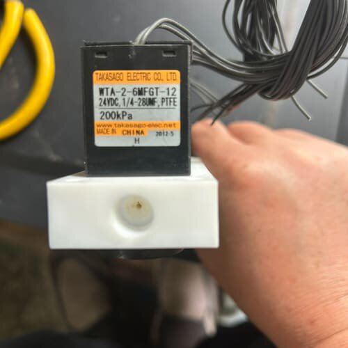 TAKASAGO高砂六排阀，型号WTA-2-6MFGT-12
