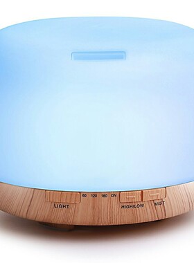 无印电器 亚马逊500ML木纹空气加湿器香薰机净化器5V USB家用热销