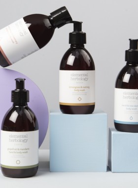 EH身体油英国意禾悦集沐浴露大马士革玫瑰橙花葡萄柚柑橘柠檬草