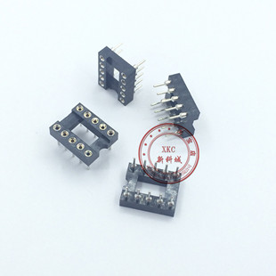 欧姆龙 高见泽 松下 10P DIP-10  10脚 圆孔针脚 座子 继电器底座