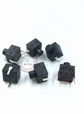 超小自锁开关2脚 一开一关 宽8.3 长8.3总 高10MM 直插 1A 30VDC