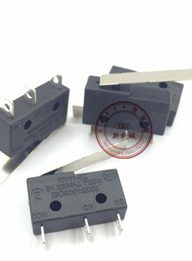 25MM 长柄微动开关 限位开关 5A 250VAC 长20MM 宽6.5MM 高10MM