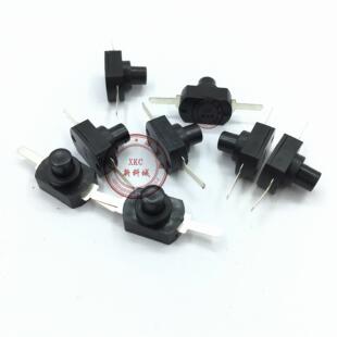 超小型自锁开关按钮 2脚黑色长12MM宽8MM 高度10MM 贴片直插