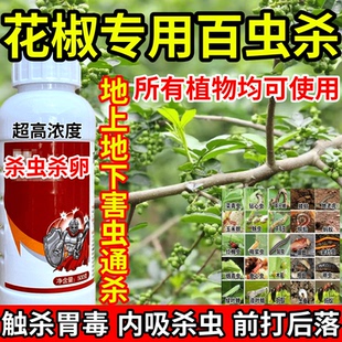 花椒专用百虫杀下害虫通杀果树蔬菜花卉蓟马蚜虫红蜘蛛杀虫剂农药