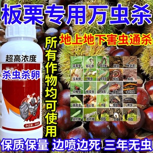 板栗专用万虫杀卵内吸触杀胃毒百虫杀果树蔬菜花卉通用杀虫剂农药