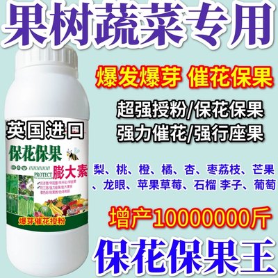 果树蔬菜专用保花保果膨大素瓜果蔬菜果树通用微量元素增产座果灵