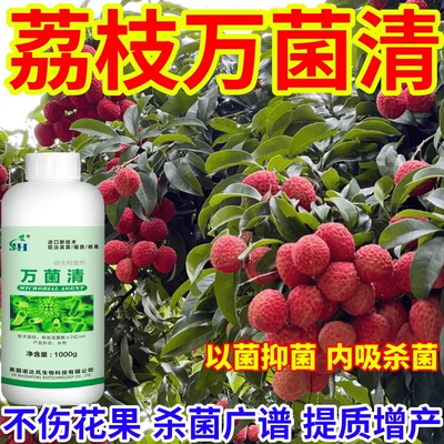 荔枝万菌清果树蔬菜花卉通用型微生物菌剂真菌细菌病毒一喷菌全灭