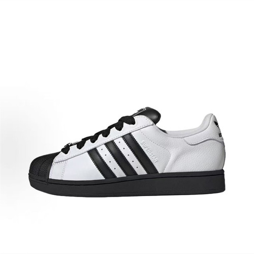 adidas Superstar 2 贝壳头二代 复古 低帮 板鞋 男女 白黑KK4473