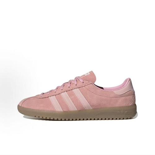 adidas Bermuda 马卡龙 低帮 复古休闲 板鞋 男女情侣 粉色GY7386