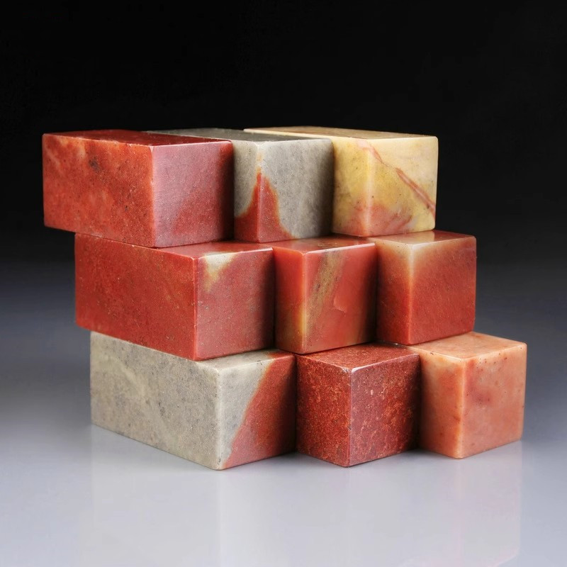 印章石料篆刻印章石料工具套装寿山石印石章料初学者练习印石石料