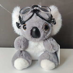 澳州潜水眼镜考拉可爱公仔毛绒玩偶公司礼品可定制生日礼物伴小礼