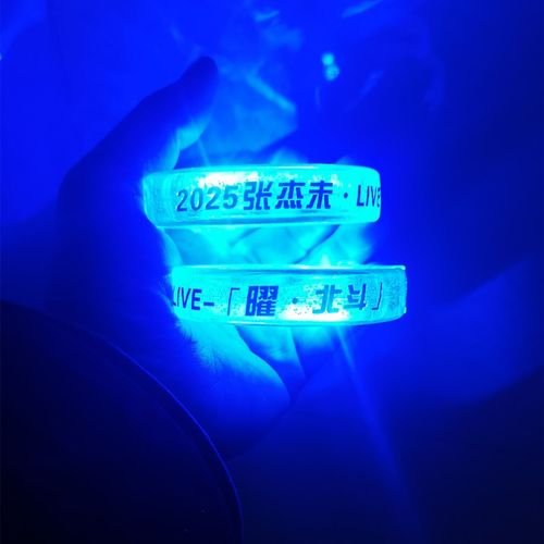 张杰张信哲发光手环演唱会应援