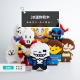 传说之下sans游戏undertale周边骷髅积木玩具儿童公仔手办礼物