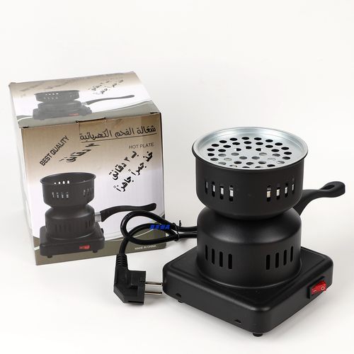 点炭炉插电炉阿拉伯水烟炭烧炭炉500W扁插烧炭炉子椰壳炭点炭神器