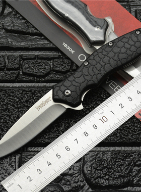 国产卡秀1830折刀高硬度锋利折叠刀户外露营口袋便携不锈钢水果刀