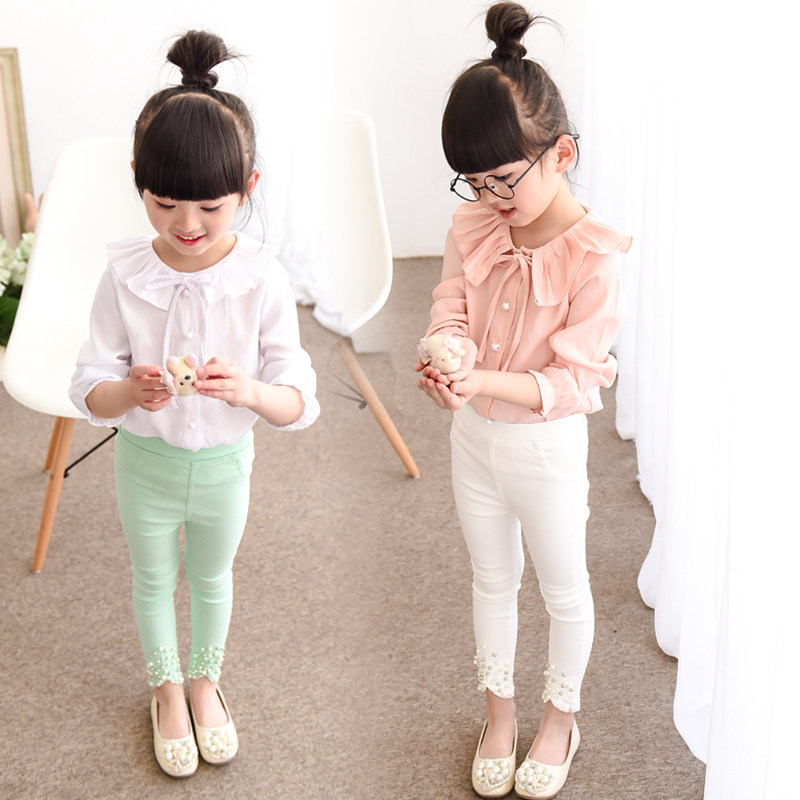 Chemise fille à manche longue - Ref 2085736 Image 1