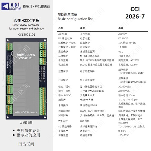 CCI3021101给排水智能DDC系统