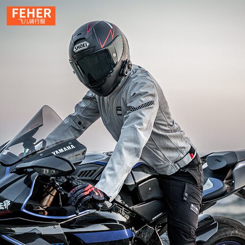 FEHER飞儿夏季透气机车夹克
