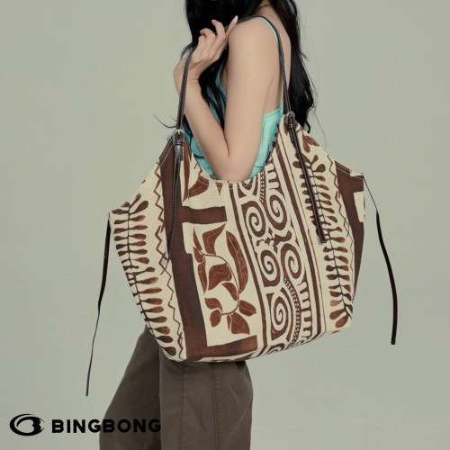 BINGBONG|花里胡哨复古托特包