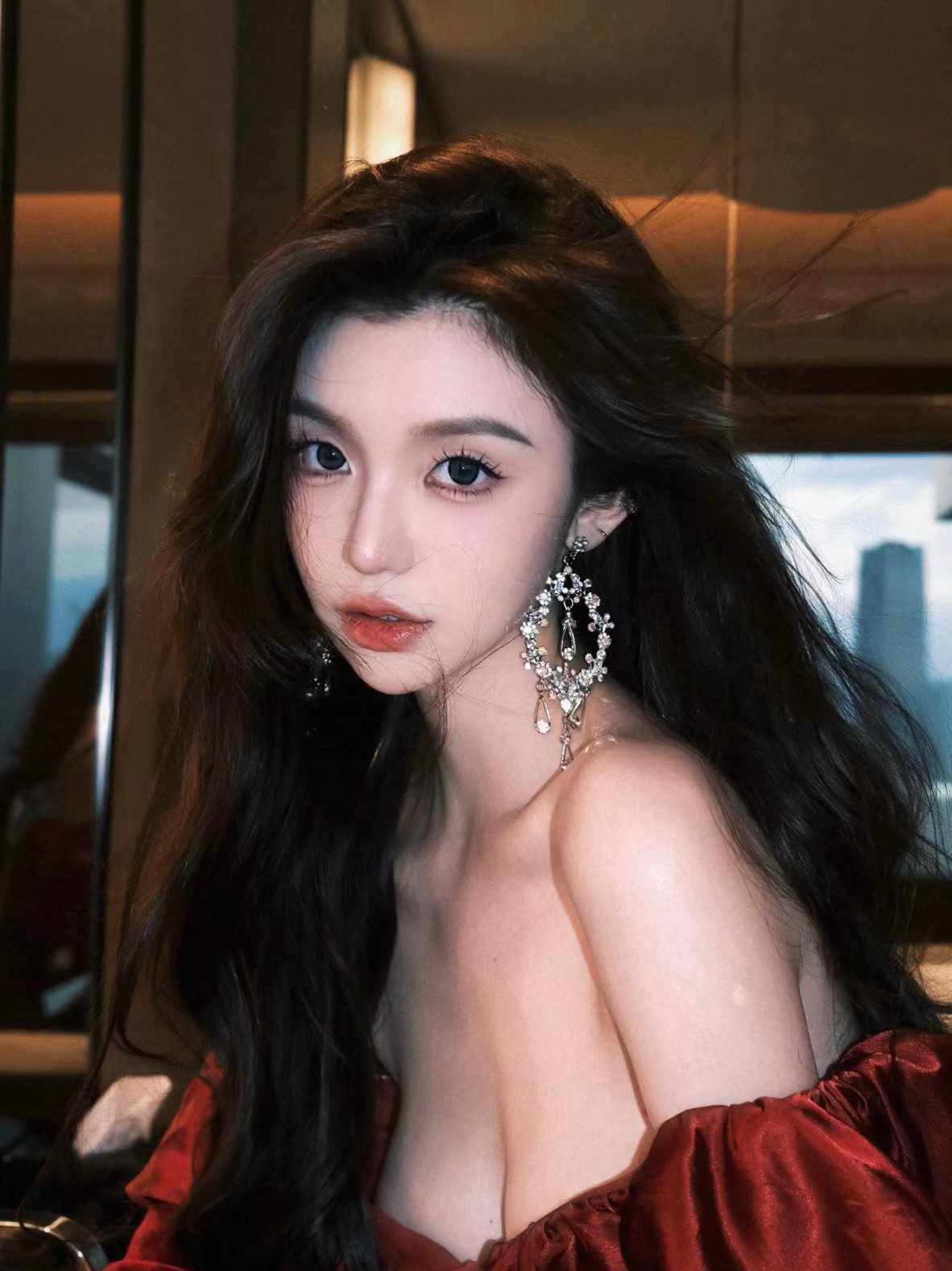 法式夸张镶钻大花藤水滴银针耳环个性小众气质网红高级感耳钉耳夹,饰品/流行首饰/时尚饰品新,耳环,淘宝优惠券,粉丝福利购,淘宝优惠卷