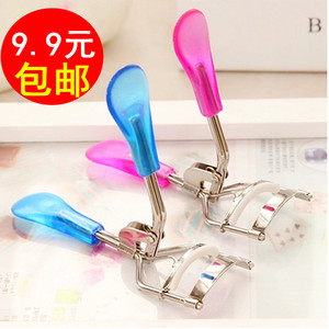 9.9元包邮不锈钢睫毛夹持久卷翘广角高弹性睫毛辅助工具送替换垫