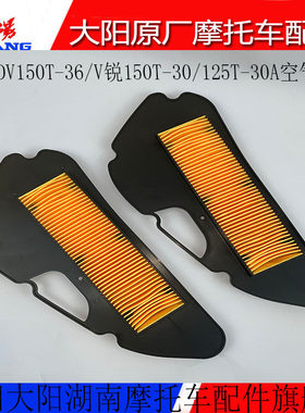 大阳摩托车配件ADV150T-36V锐150T-30/125T-30A空气滤芯器过滤网