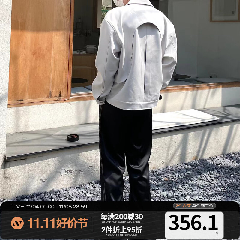 【NOT UGLY】22ss 米灰色空气层飞边结构KI味休闲夹克外套男女属于什么档次？