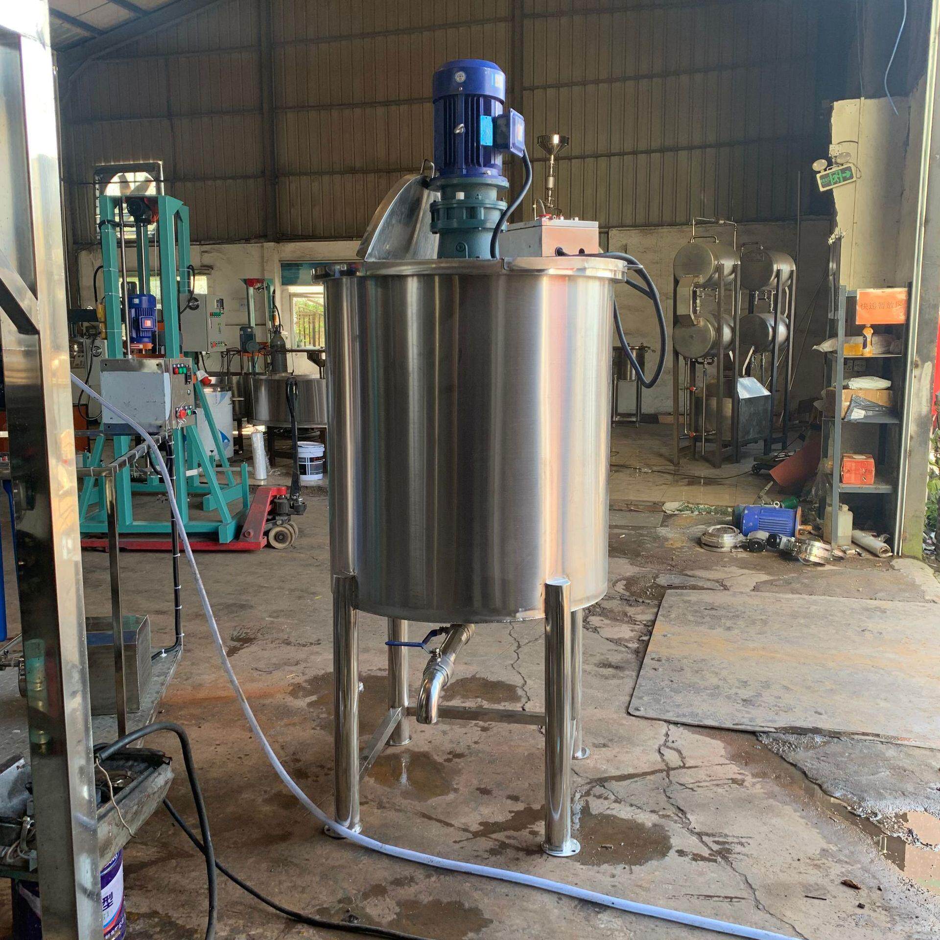 30钢4不锈化体液搅拌罐立脚防爆多功能搅拌设备 高速剪JBG-01切乳