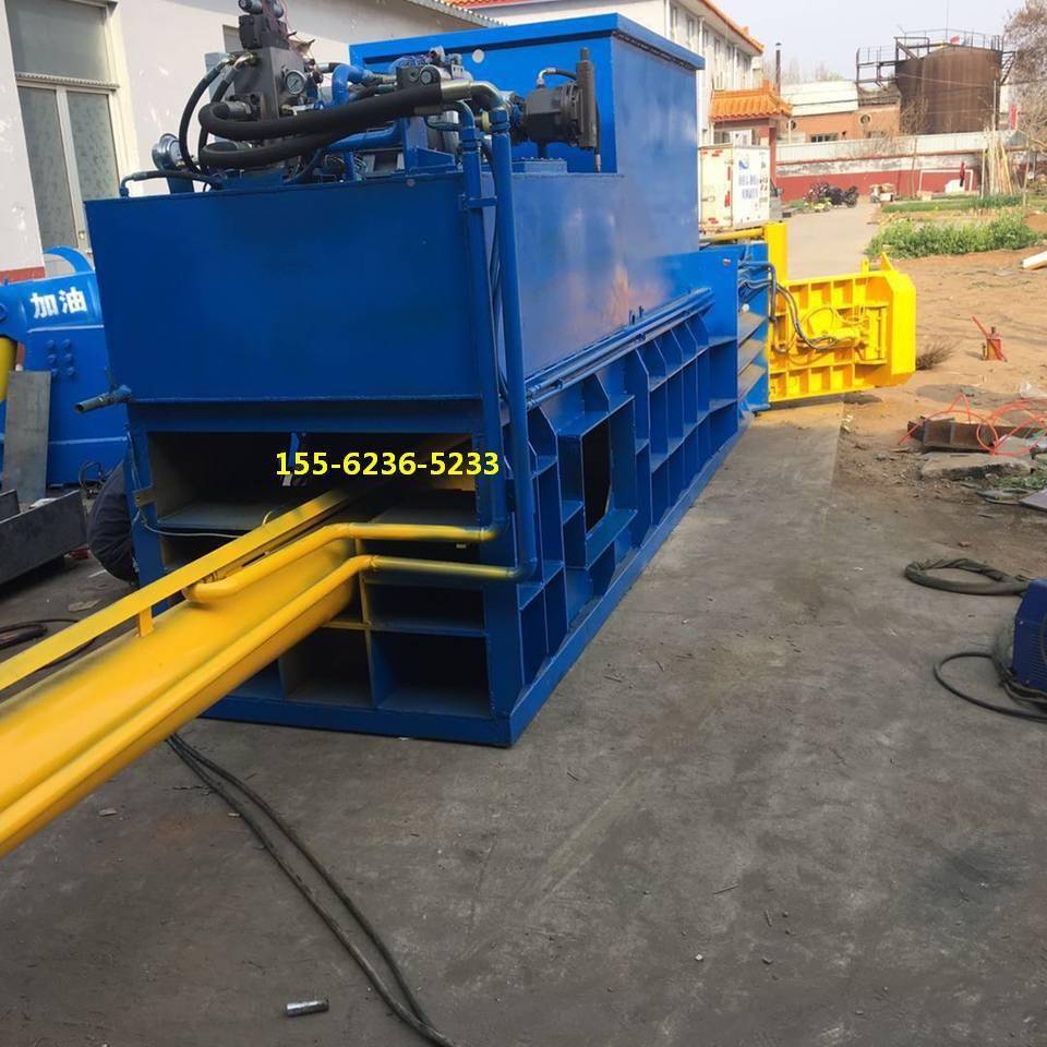 中小型卧式废料压块块机动全自动YC-JSYK-筋钢液压打包机金属边角