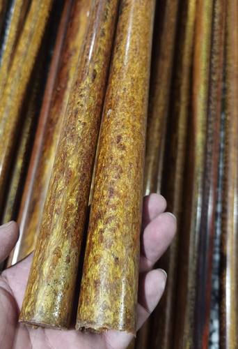 仿海柳棒料仿金丝楠木料仿金丝海柳料葫芦口料蛐蛐盖料虫盖料