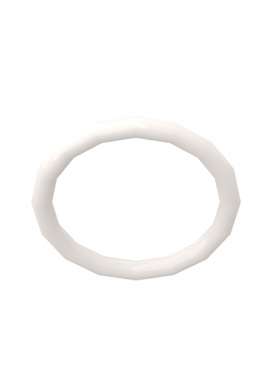 兼容  85543 4544140 白色 2x2 橡皮圈 橡皮筋小颗粒积木配件