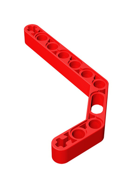 兼容32009益智玩具积木3x7带轴栓孔双弯45°臂/梁零散件小颗粒