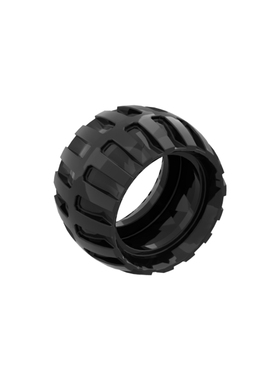 兼容61481 轮胎43x26mm 小颗粒积木散件零配件零件站