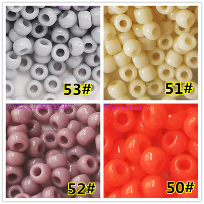 diy串珠法式刺绣材料TOHO东宝米珠2mm不透明瓷珠米珠50/51/52/53