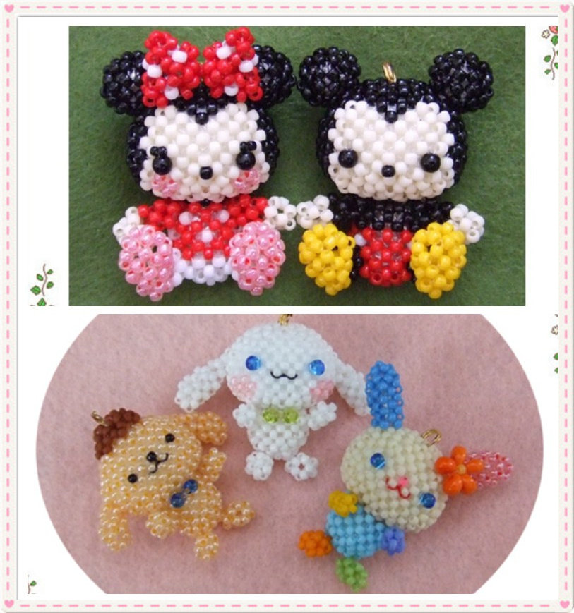 材料包米妮情侣手工串珠