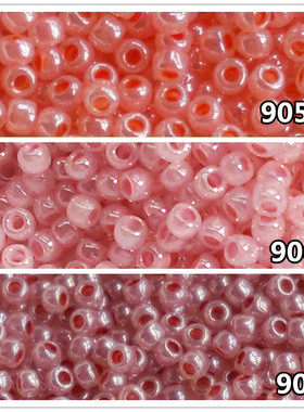 diy手工串珠材料日本进口TOHO东宝米珠 2mm奶油锡兰粉905/906/907