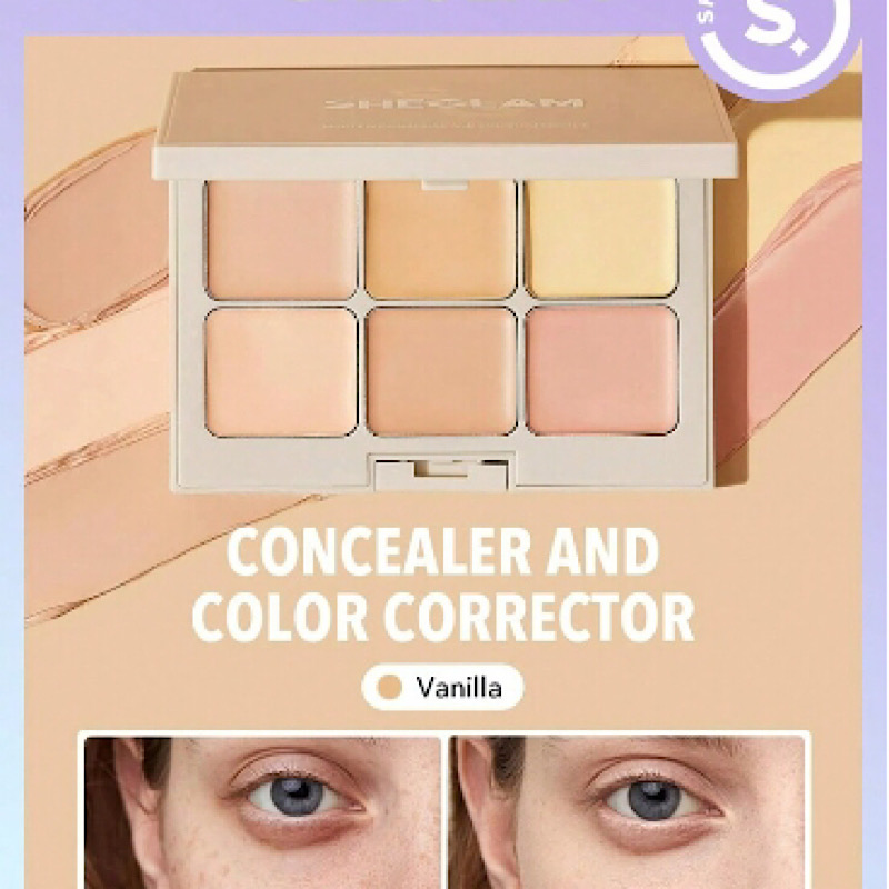 sheglam面部遮瑕遮黑眼圈9g