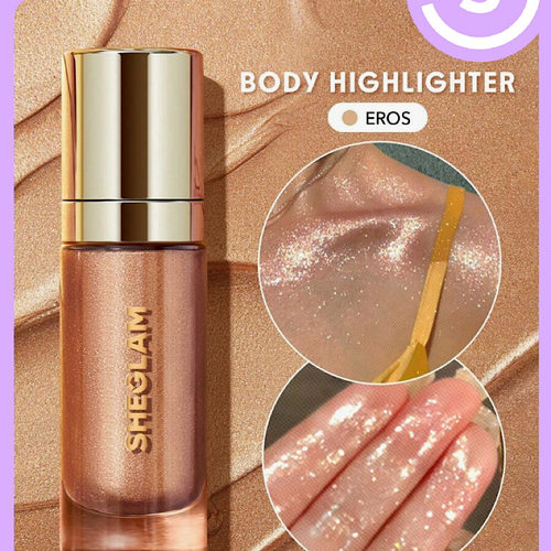 新娘结婚液体高光提亮锁骨