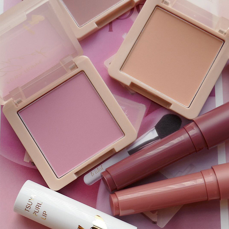 2.27发售 日本吉田朱里bidol腮红 新品限定口红有色唇膏化妆刷