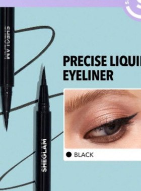日本采购sheglam液体眼线笔 黑色光泽哑光眼线笔高色泽防水0.6ml