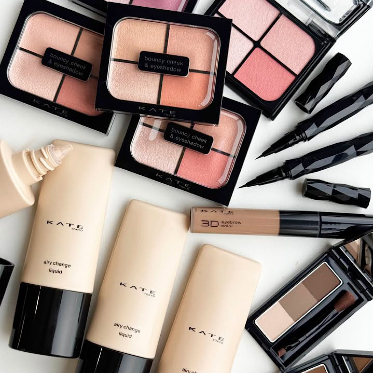 1.24发售 日本凯朵kate眼影腮红多用盘眼线笔眉粉染眉膏粉底,彩妆/香水/美妆工具,眼影,淘宝优惠券,粉丝福利购,淘宝优惠卷