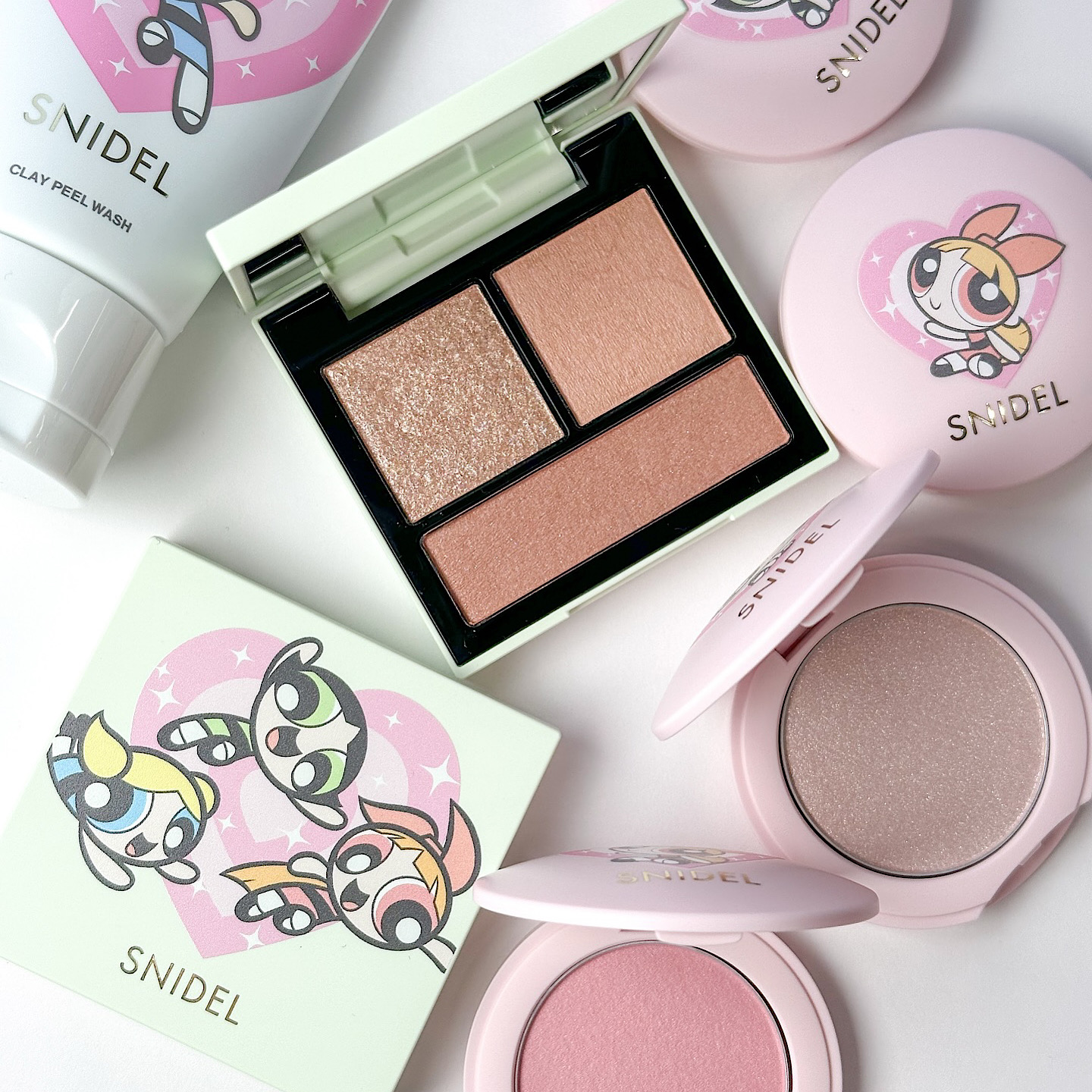 日本snidel联名飞天小女警美妆