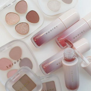 日本toone四色眼影细腻双色眉粉玻璃唇效细闪唇釉 8.1发售 限定
