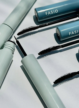 7.16发售 日本fasio睫毛膏眼线笔持久防晕染绒密卷翘纤长睫毛精