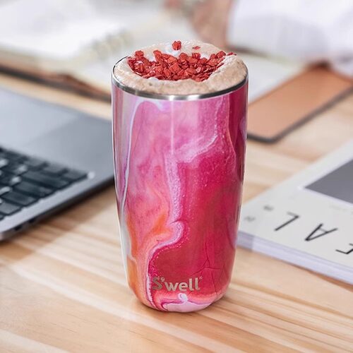 Swell保温马克杯大容量咖啡杯泡茶杯子不锈钢高颜值保冷随手杯