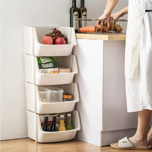 水果阳台菜篮子多层玩具置物架