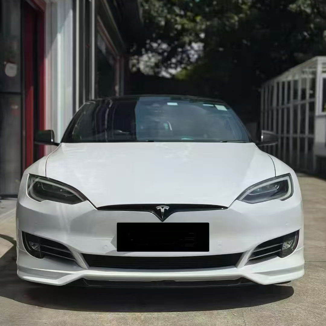 适用于Tesla特斯拉model S改装前唇侧后唇包围运动前杠后杠尾翼